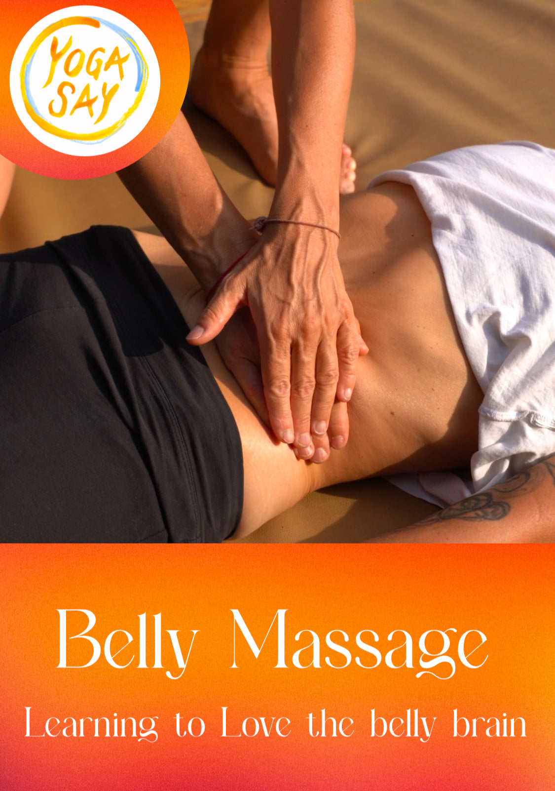 Belly Massage Training, Learn to love your belly brain