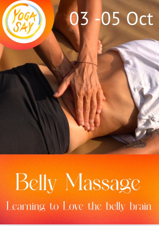 Belly Massage Training, Learn to love your belly brain